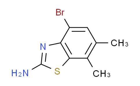 CAS No. 383131-01-9, 4-bromo-6,7-dimethyl-1,3-benzothiazol-2-amine