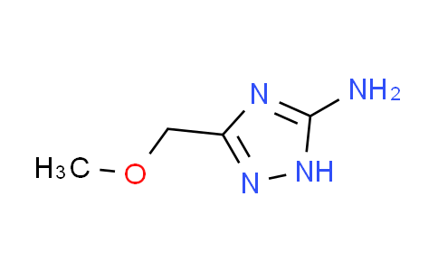 CAS No. 105445-19-0, 3-(methoxymethyl)-1H-1,2,4-triazol-5-amine