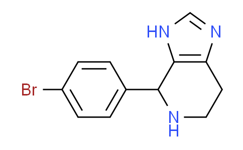 CAS No. 7271-11-6, 4-(4-bromophenyl)-4,5,6,7-tetrahydro-3H-imidazo[4,5-c]pyridine