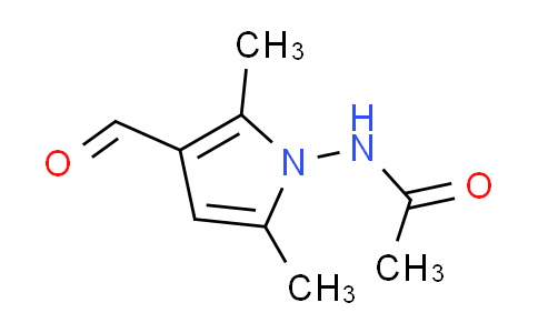 CAS No. 932186-53-3, N-(3-formyl-2,5-dimethyl-1H-pyrrol-1-yl)acetamide