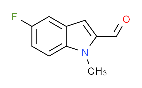 CAS No. 883531-48-4, 5-fluoro-1-methyl-1H-indole-2-carbaldehyde