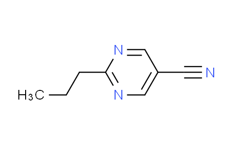 CAS No. 1033693-14-9, 2-propyl-5-pyrimidinecarbonitrile
