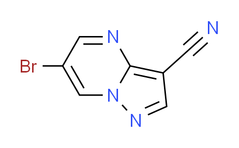 CAS No. 352637-44-6, 6-bromopyrazolo[1,5-a]pyrimidine-3-carbonitrile