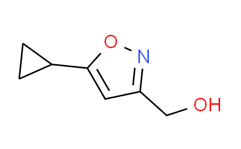 CAS No. 1060817-48-2, (5-cyclopropyl-3-isoxazolyl)methanol