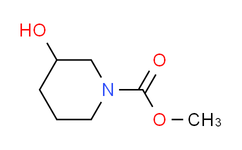 CAS No. 80613-04-3, methyl 3-hydroxy-1-piperidinecarboxylate
