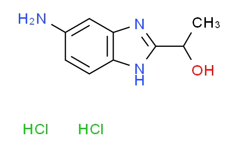 CAS No. 1269184-86-2, 1-(5-amino-1H-benzimidazol-2-yl)ethanol dihydrochloride