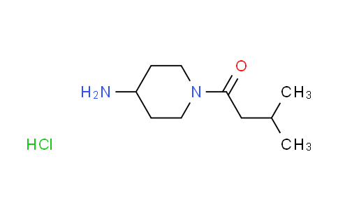 CAS No. 1158247-25-6, 1-(3-methylbutanoyl)-4-piperidinamine hydrochloride