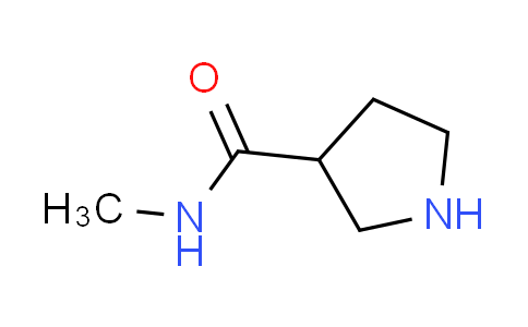 CAS No. 1007870-02-1, N-methyl-3-pyrrolidinecarboxamide