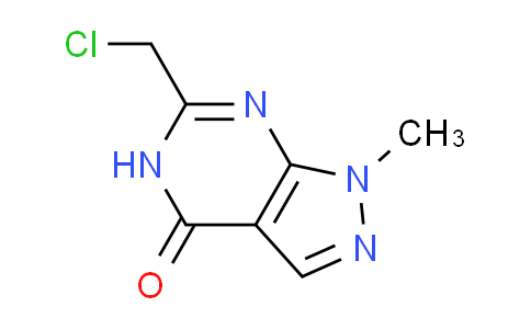 CAS No. 931075-55-7, 6-(chloromethyl)-1-methyl-1,5-dihydro-4H-pyrazolo[3,4-d]pyrimidin-4-one