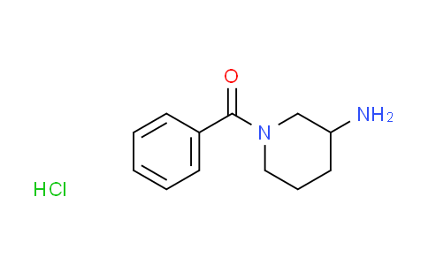CAS No. 1158607-76-1, 1-benzoyl-3-piperidinamine hydrochloride