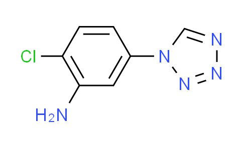 CAS No. 926200-13-7, 2-chloro-5-(1H-tetrazol-1-yl)aniline