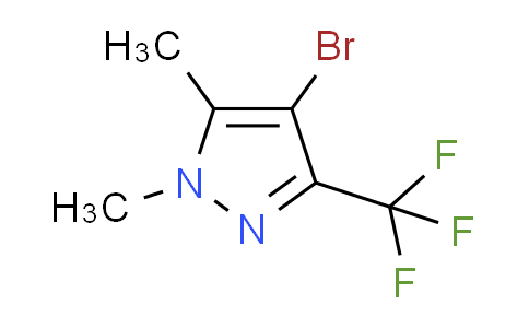CAS No. 721402-02-4, 4-bromo-1,5-dimethyl-3-(trifluoromethyl)-1H-pyrazole