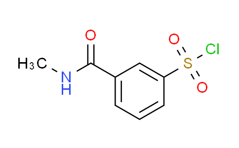 CAS No. 1016715-95-9, 3-[(methylamino)carbonyl]benzenesulfonyl chloride