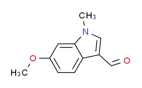 CAS No. 202807-44-1, 6-methoxy-1-methyl-1H-indole-3-carbaldehyde