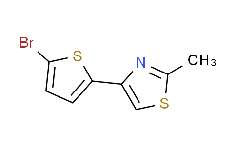 CAS No. 352018-87-2, 4-(5-bromo-2-thienyl)-2-methyl-1,3-thiazole