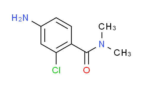 CAS No. 98995-06-3, 4-amino-2-chloro-N,N-dimethylbenzamide