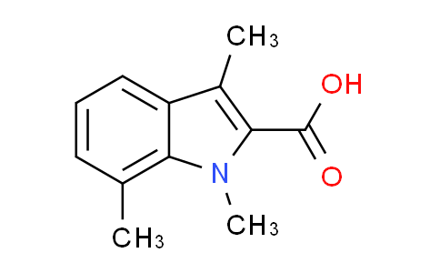 CAS No. 1015846-77-1, 1,3,7-trimethyl-1H-indole-2-carboxylic acid