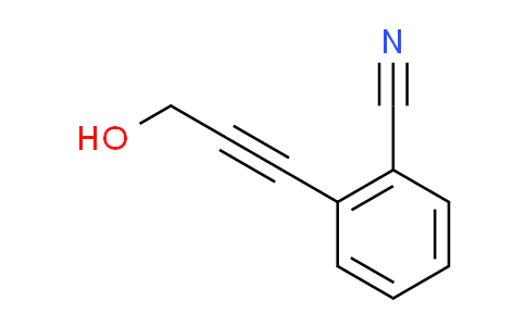 CAS No. 210884-99-4, 2-(3-hydroxy-1-propyn-1-yl)benzonitrile