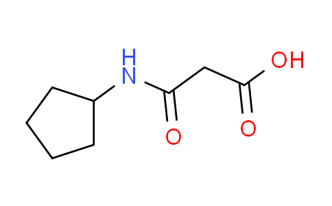 CAS No. 1060817-51-7, 3-(cyclopentylamino)-3-oxopropanoic acid