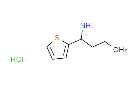 CAS No. 1255718-30-9, [1-(2-thienyl)butyl]amine hydrochloride