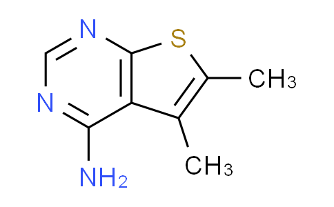 CAS No. 4994-89-2, 5,6-dimethylthieno[2,3-d]pyrimidin-4-amine