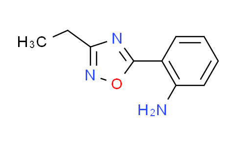 CAS No. 1015846-78-2, 2-(3-ethyl-1,2,4-oxadiazol-5-yl)aniline