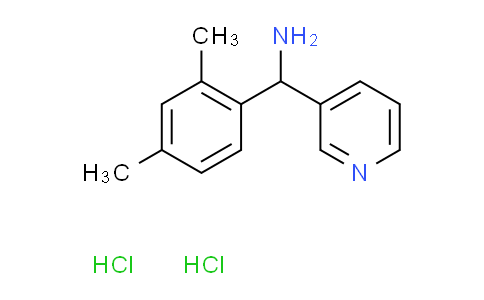 CAS No. 1269052-53-0, [(2,4-dimethylphenyl)(3-pyridinyl)methyl]amine dihydrochloride