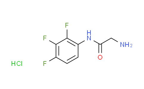 CAS No. 1046757-38-3, N~1~-(2,3,4-trifluorophenyl)glycinamide hydrochloride