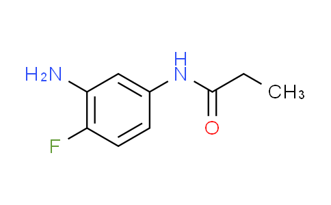 CAS No. 866023-55-4, N-(3-amino-4-fluorophenyl)propanamide