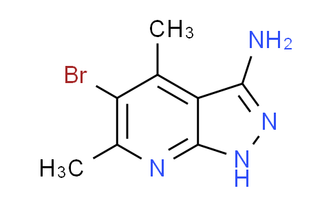 CAS No. 42951-65-5, 5-bromo-4,6-dimethyl-1H-pyrazolo[3,4-b]pyridin-3-amine
