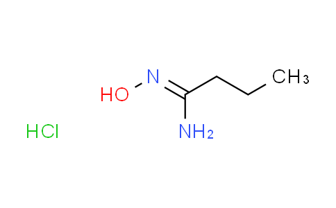 CAS No. 1304008-14-7, (1Z)-N'-hydroxybutanimidamide hydrochloride
