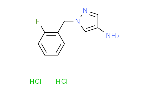 CAS No. 1269105-85-2, 1-(2-fluorobenzyl)-1H-pyrazol-4-amine dihydrochloride