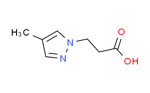CAS No. 512809-65-3, 3-(4-methyl-1H-pyrazol-1-yl)propanoic acid