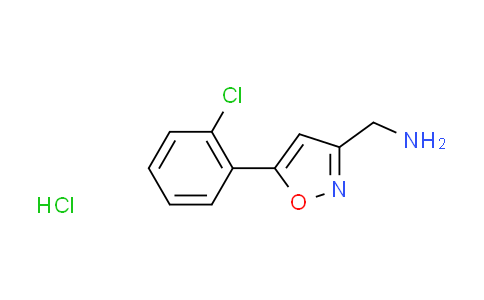 CAS No. 1184969-23-0, {[5-(2-chlorophenyl)-3-isoxazolyl]methyl}amine hydrochloride