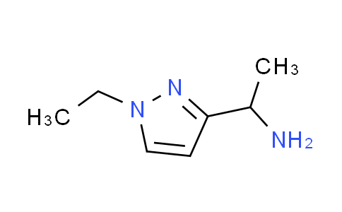 CAS No. 911788-34-6, 1-(1-ethyl-1H-pyrazol-3-yl)ethanamine