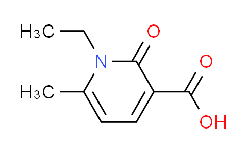 CAS No. 1119446-11-5, 1-ethyl-6-methyl-2-oxo-1,2-dihydro-3-pyridinecarboxylic acid