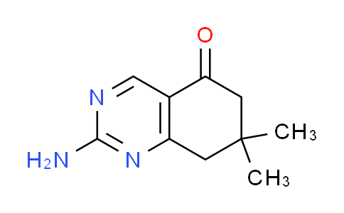 CAS No. 21599-37-1, 2-amino-7,7-dimethyl-7,8-dihydro-5(6H)-quinazolinone