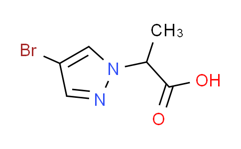 CAS No. 51292-42-3, 2-(4-bromo-1H-pyrazol-1-yl)propanoic acid
