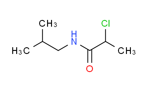 CAS No. 87603-45-0, 2-chloro-N-isobutylpropanamide