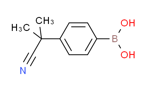 CAS No. 850568-67-1, [4-(1-cyano-1-methylethyl)phenyl]boronic acid