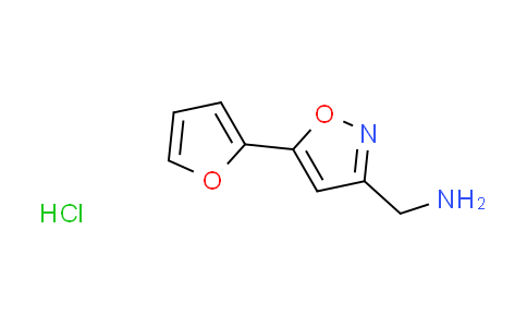 CAS No. 1255717-94-2, {[5-(2-furyl)-3-isoxazolyl]methyl}amine hydrochloride