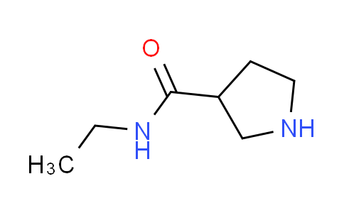 CAS No. 1060817-56-2, N-ethyl-3-pyrrolidinecarboxamide