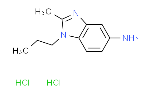 CAS No. 1255718-01-4, 2-methyl-1-propyl-1H-benzimidazol-5-amine dihydrochloride