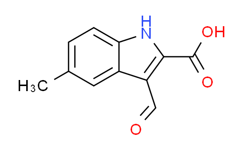 CAS No. 842971-74-8, 3-formyl-5-methyl-1H-indole-2-carboxylic acid