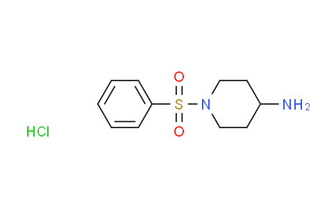CAS No. 1174143-24-8, 1-(phenylsulfonyl)-4-piperidinamine hydrochloride