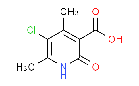 CAS No. 309275-47-6, 5-chloro-4,6-dimethyl-2-oxo-1,2-dihydro-3-pyridinecarboxylic acid