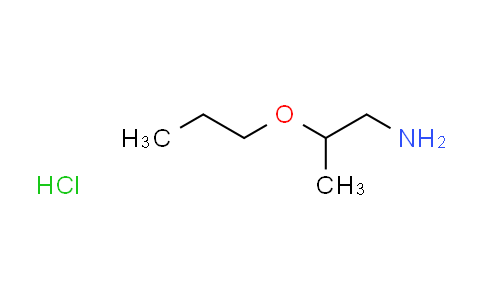CAS No. 1211479-13-8, (2-propoxypropyl)amine hydrochloride