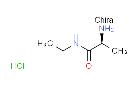 CAS No. 1078162-88-5, N~1~-ethylalaninamide hydrochloride