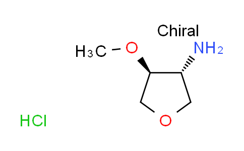 CAS No. 1609395-41-6, [trans-4-methoxytetrahydro-3-furanyl]amine hydrochloride