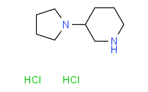 CAS No. 1185300-96-2, 3-(1-pyrrolidinyl)piperidine dihydrochloride